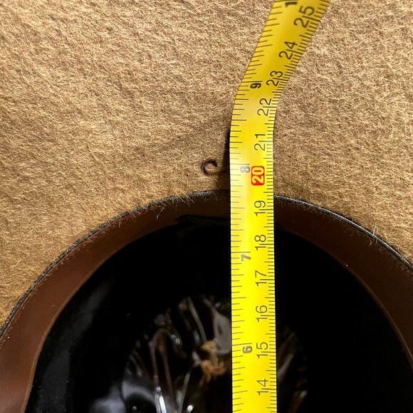 Men's Rare Beaver Felt Cowboy Hat - Picture 8 of 9